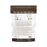 Old Products Rå Hygge BIO Chaga Mushroom Coffee whole beans in a 227g pack, back view showing the Doypack packaging.