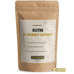 Herbalistas Rutin Extract supplement capsules, 60-count, natural dietary supplement for health support.