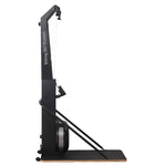 VIKING FITNESS Ski Trainer vertical air rower and ski training system with adjustable handles and textured footplates for indoor ski simulation.