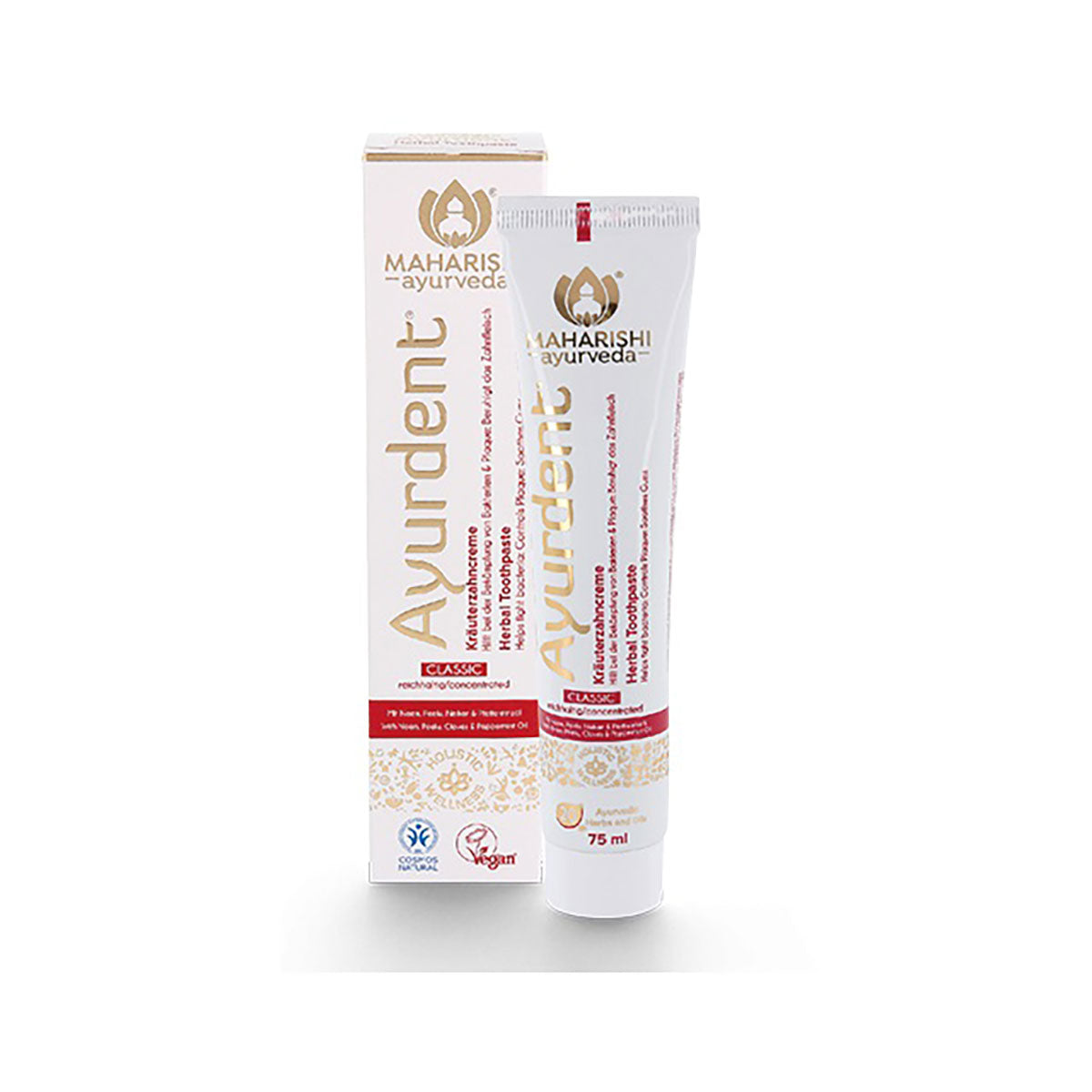 Maharishi Ayurveda, Κλασική Οδοντόκρεμα Ayurdent, 75 ml