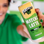 Herbalistas PerfecTed Vanilla Oat Matcha Latte in 250ml bottle, featuring a vibrant green matcha and creamy vanilla oat blend.