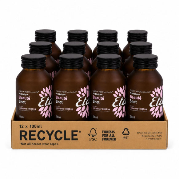 VIGO Kombucha, BIO Collagen BEAUTY Shot, 10,000mg, 100ml