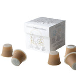 Lemon Verbena tea capsules by TEAPSULE, showing 10 capsules in a transparent container on a white background.