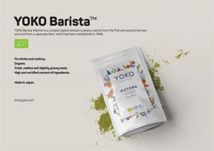 Yoko, Organic PREMIUM Matcha Powder, Barista & Culinary, 100g