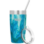 Healthy Human Cruiser Tumbler 20oz/591ml in Bora Bora color, a durable drink accessory with a sleek design.