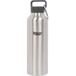 Silver 40oz Stein Bottle from Healthy Human, a durable drink accessory with a sleek design for keeping beverages cold or hot.
