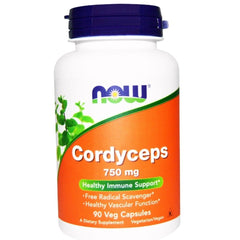 Now Foods, Cordyceps, 750 mg, 90 Veg Capsules - GREEN LIFE CYPRUS 