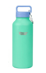 Healthy Human Stein Bottle 32oz/950ml in cool mint color, a durable drink accessory with a sleek design and wide mouth opening.